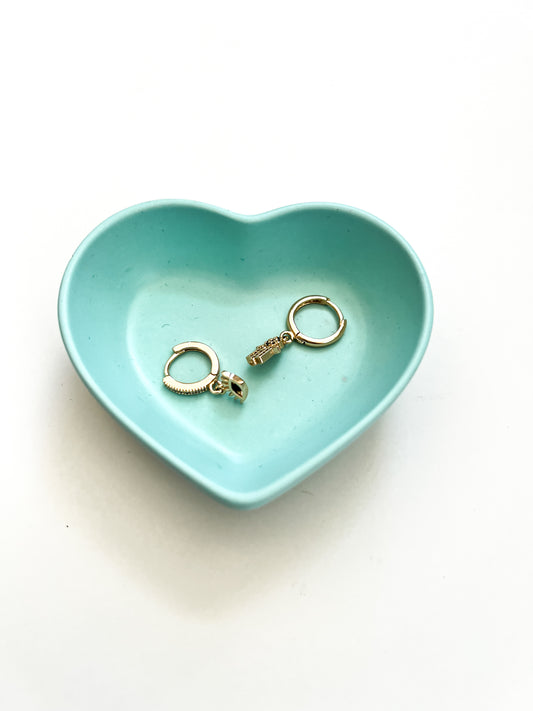 Urban Heart Trinket Dish - Minimalist Catchall/Ring Holder