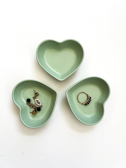 Urban Heart Trinket Dish - Minimalist Catchall/Ring Holder