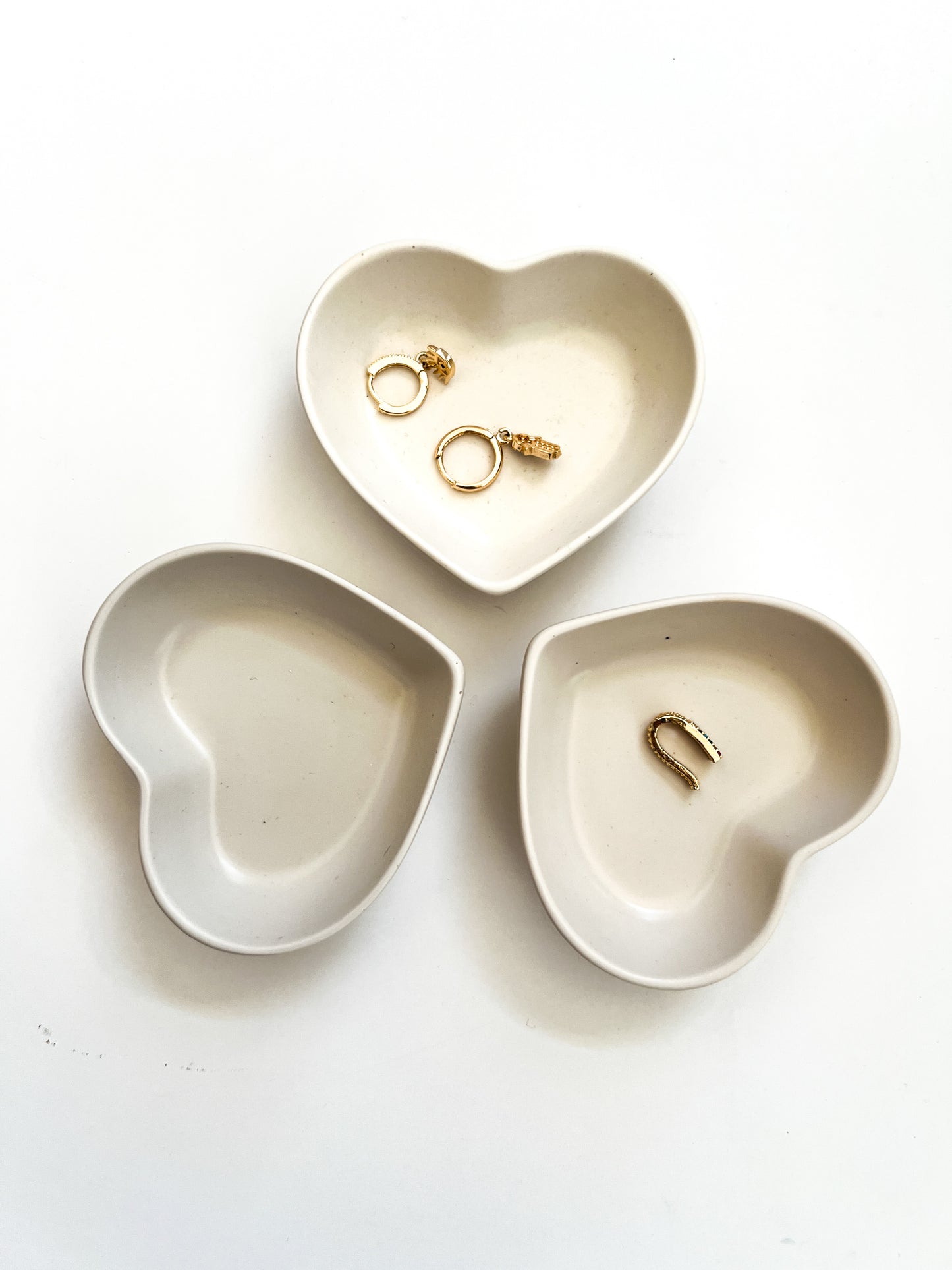 Urban Heart Trinket Dish - Minimalist Catchall/Ring Holder