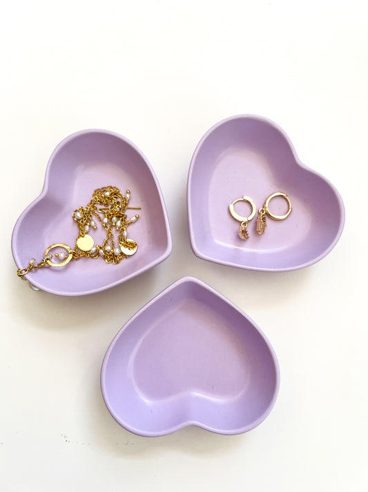 Urban Heart Trinket Dish - Minimalist Catchall/Ring Holder