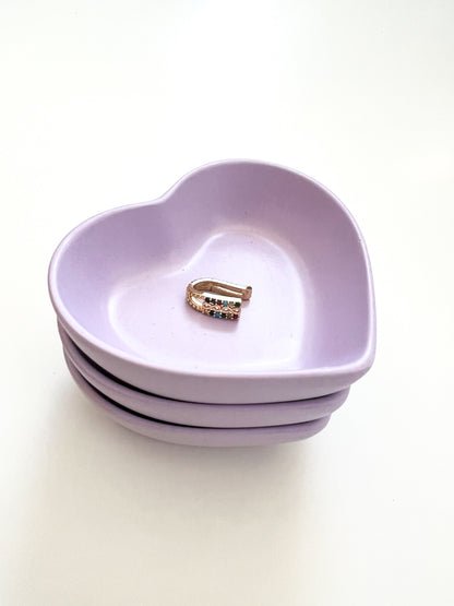 Urban Heart Trinket Dish - Minimalist Catchall/Ring Holder